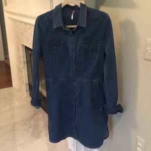NWT Free People Denim Dress